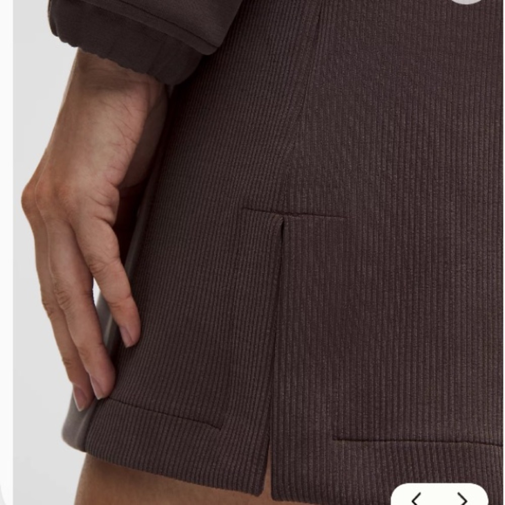 NWOT Lululemon Softstreme Half Zip Mini Dress - Picture 2 of 5